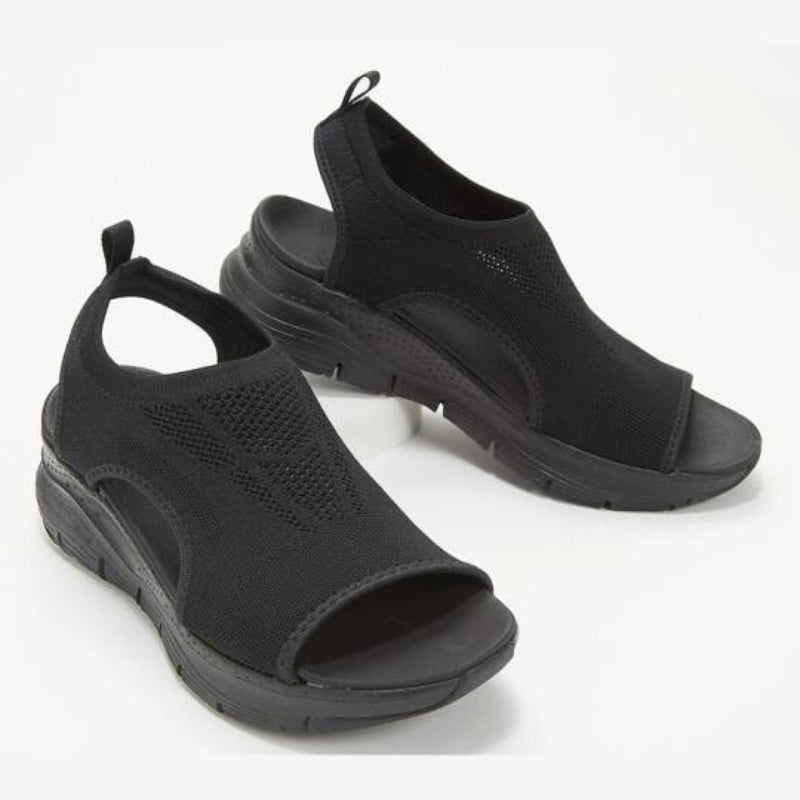 Mesh Plateau-Sandalen für Damen – Nova