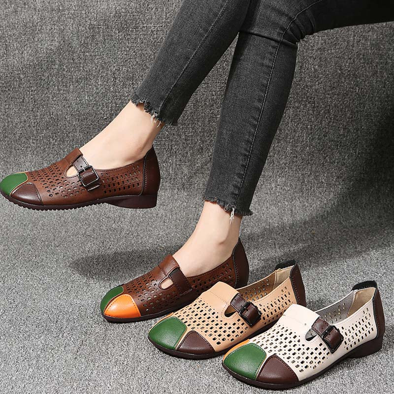 Luftige Damen Sandalen mit Schnalle – Zoë