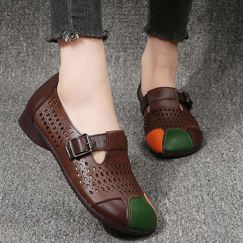 Luftige Damen Sandalen mit Schnalle – Zoë