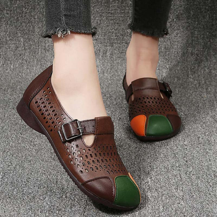 Luftige Damen Sandalen mit Schnalle – Zoë