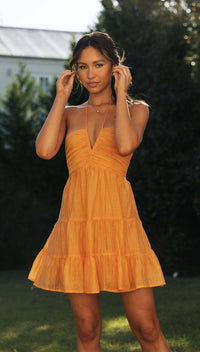 Fließend & Ärmellos Sommerkleid Damen – Elina