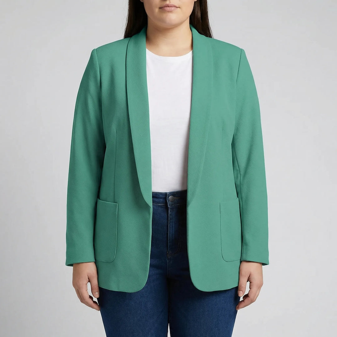 Offener Damenblazer In Großen Größen - Louise