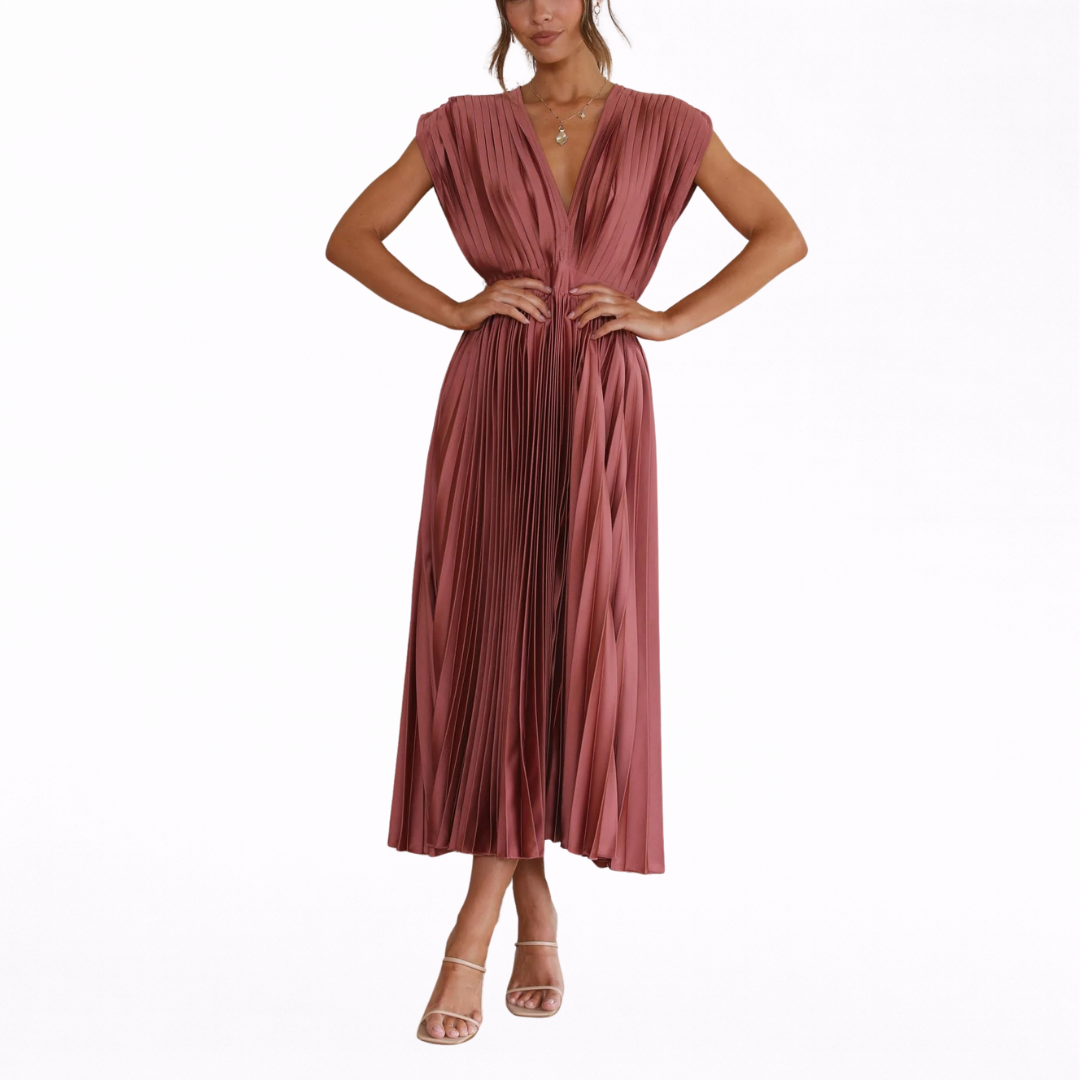 Sina – Kleid plissé elegant – Produktansicht 1