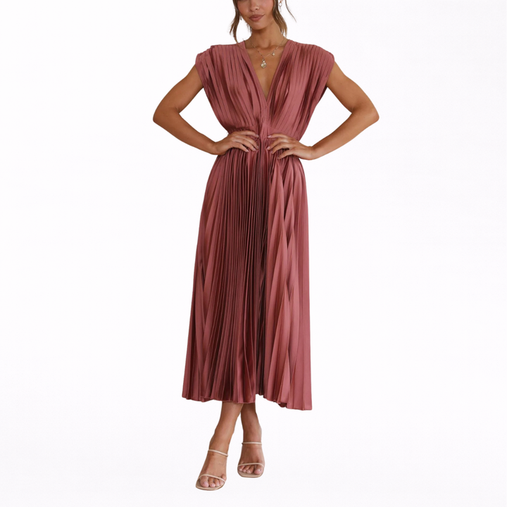 Sina – Kleid plissé elegant – Produktansicht 1