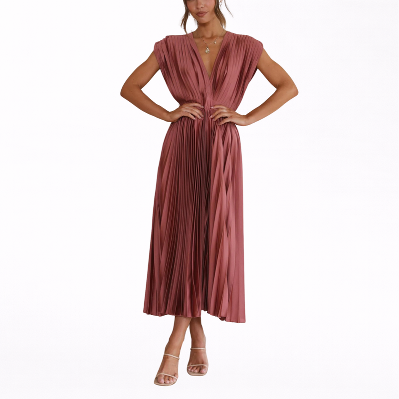 Sina – Kleid plissé elegant – Produktansicht 1