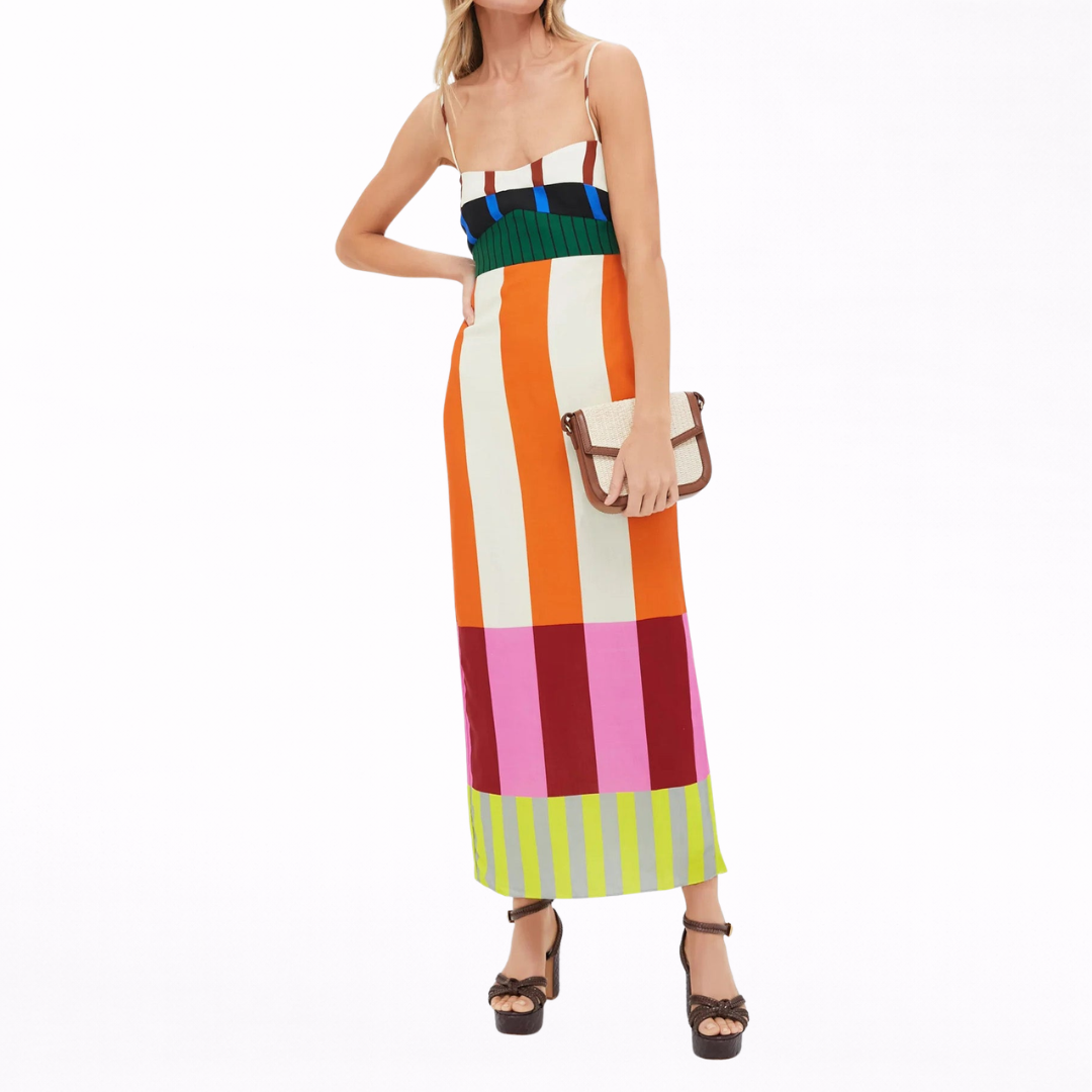 Mareike – Kleid Colorato mit Streifen – Produktansicht 1