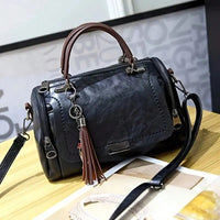 Rose – Ledertasche mit Struktur – Produktansicht 3