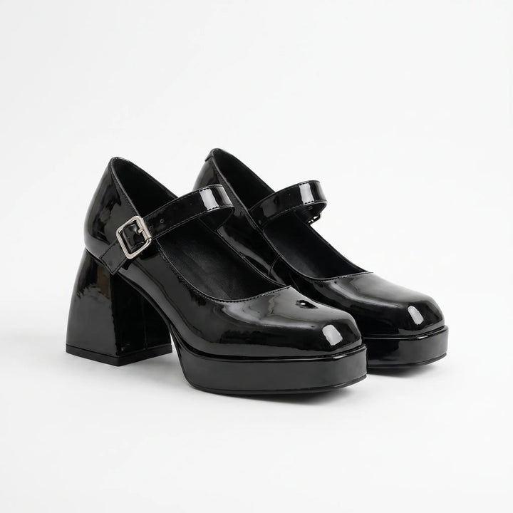 Plateau Pumps Mit Riemchen - Lynda