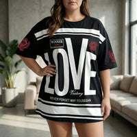 Plus Size Rundhals-T-Shirt - Patricia