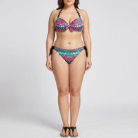 Push-Up-Bikini-Set In Plus-Size - Heidi
