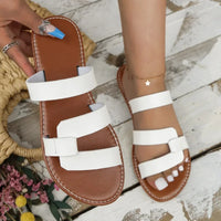 Verstellbare Damen Sandalen mit Fester Sohle – Mira