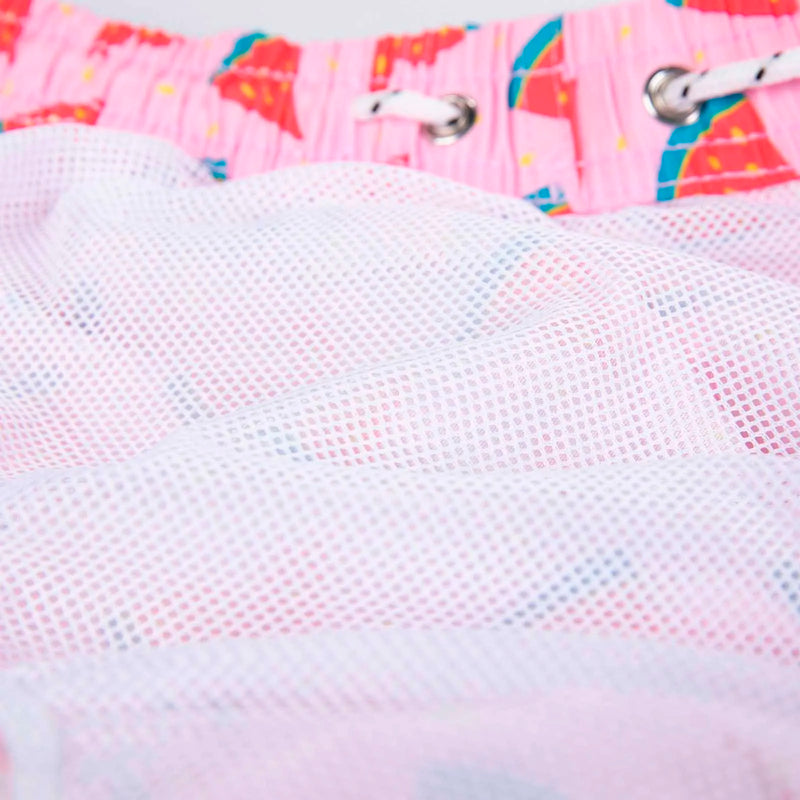 Herren Schwimmshort mit Fröhlichem Print – Milo