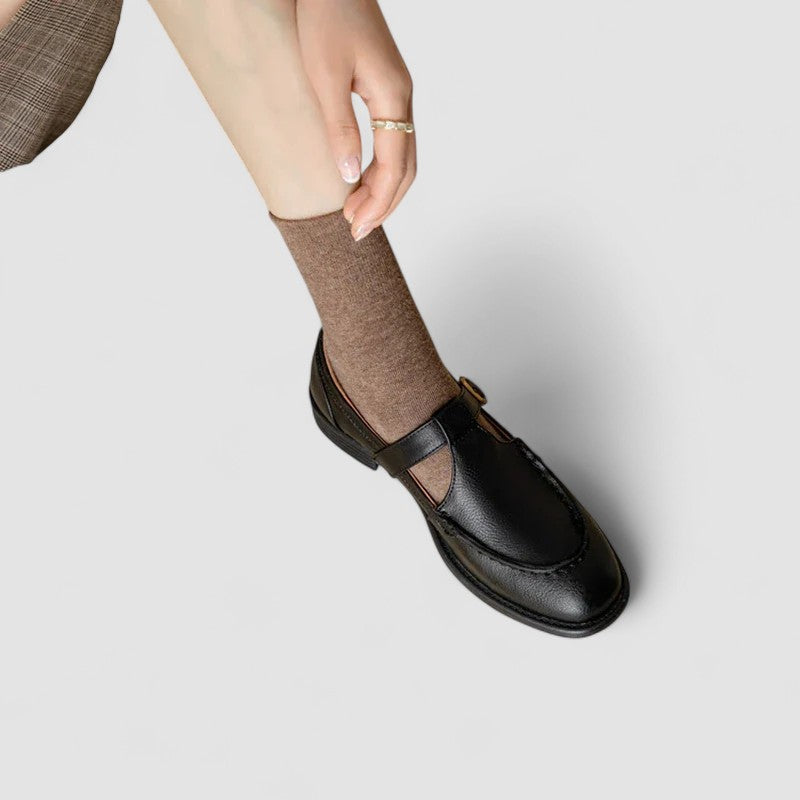 Waltraut – Orthopädische Mary-Jane-Schuhe mit eckiger Spitze – Produktansicht 3
