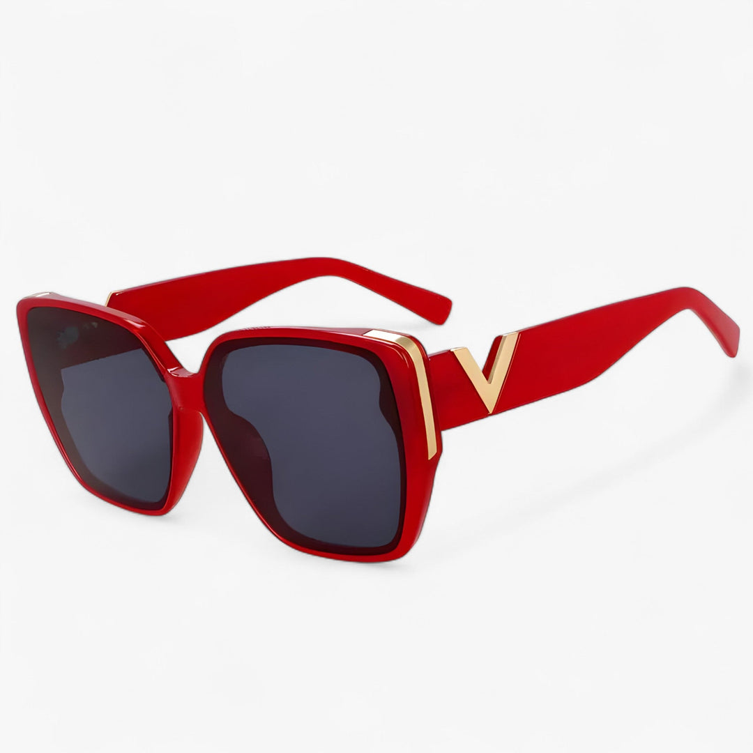 V-förmige Verspiegelte Sonnenbrille – Kryos