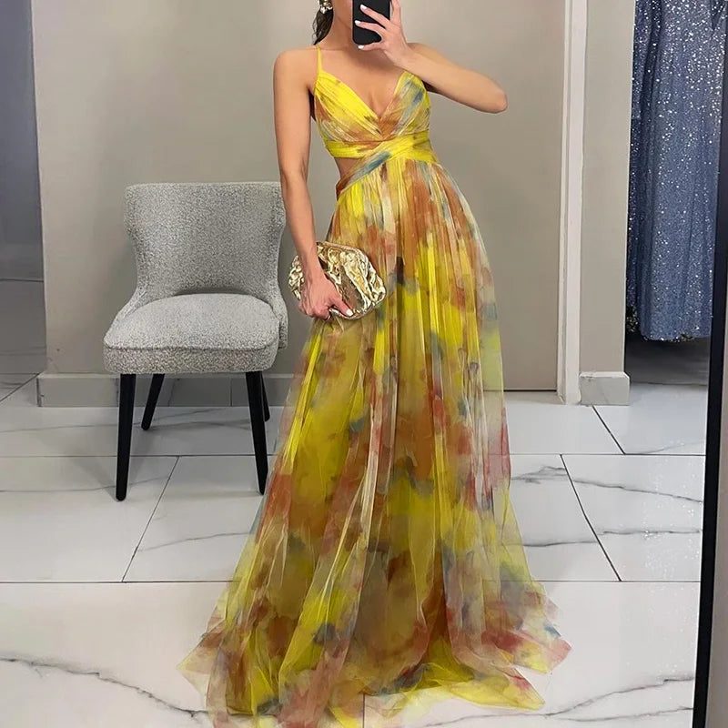 Ruth – Zauberhaftes Maxikleid mit Blumenprint – Produktansicht 8