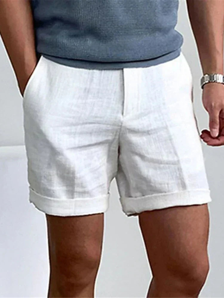Leichte Herren Sommer-Shorts aus Leinen mit Relaxter Passform – Jorin