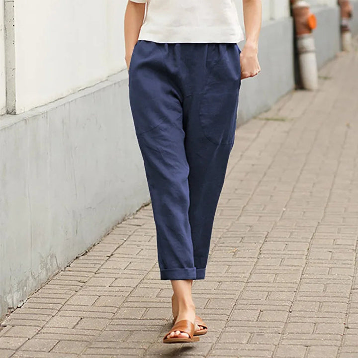 Viktoria – Weite Hose mit Taschen – Produktansicht 5