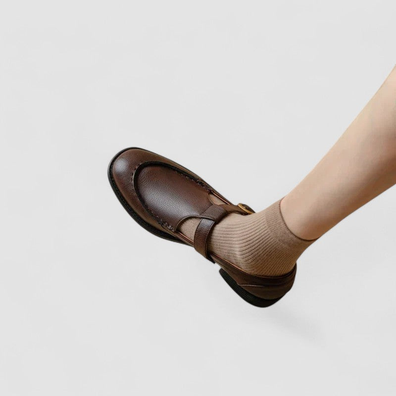 Waltraut – Orthopädische Mary-Jane-Schuhe mit eckiger Spitze – Produktansicht 4