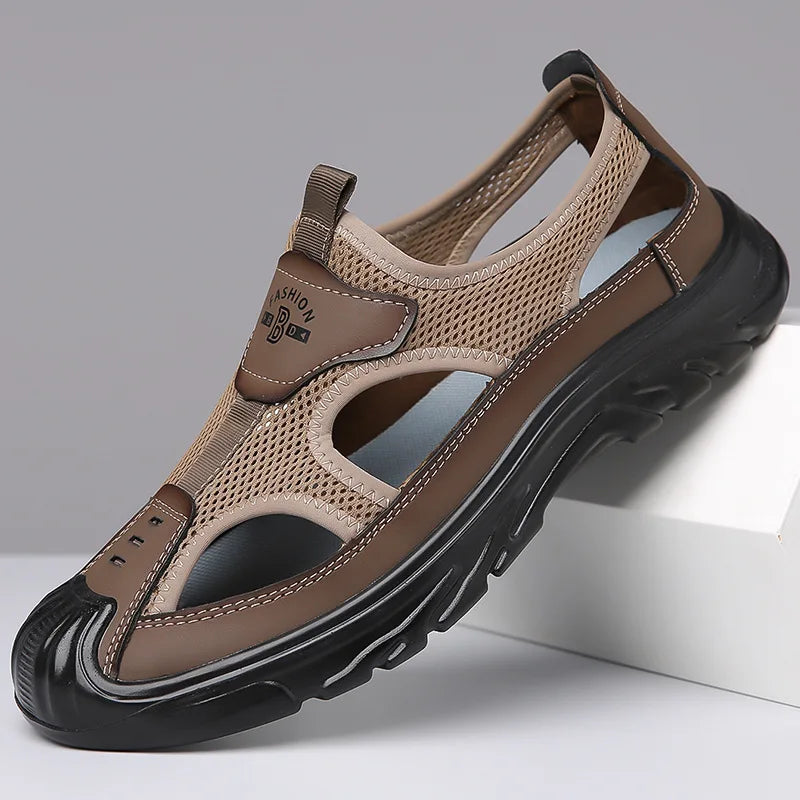 Atmungsaktive & Stylische Mesh-Sandalen für Herren – Leon