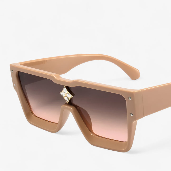 Gespiegelte Punk-Sonnenbrille – Revik