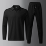 Premium Herren Freizeit-Set mit Langarmshirt und Jogginghose – Elian