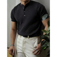 Slim Fit Herren-Poloshirt mit Reißverschluss – Fabrizio
