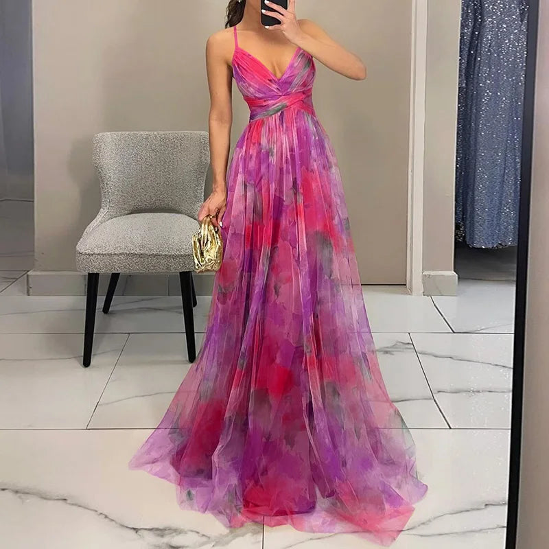 Ruth – Zauberhaftes Maxikleid mit Blumenprint – Produktansicht 9