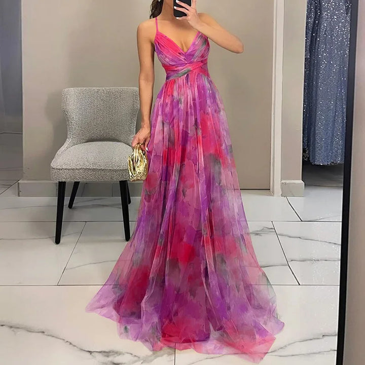 Ruth – Zauberhaftes Maxikleid mit Blumenprint – Produktansicht 9