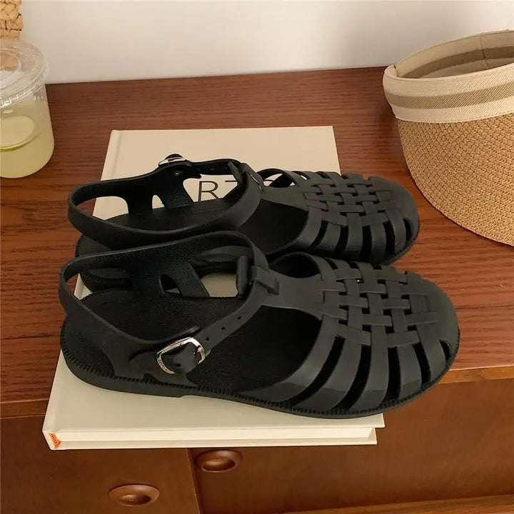 Trendige Plateau-Sandalen im Koreanischen Stil für Damen – Alina