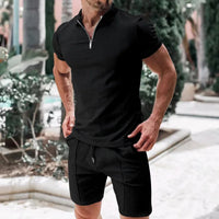 Atmungsaktives & Stylisches Sommer-Set mit Poloshirt & Shorts für Herren – Nilo