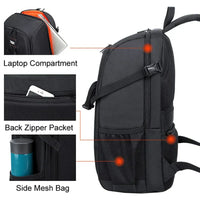 Wasserdichter Oxford-Kamera-Rucksack mit mehreren Fächern – Elric