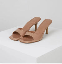 Offene Absatz-Mules Damen – Mirella