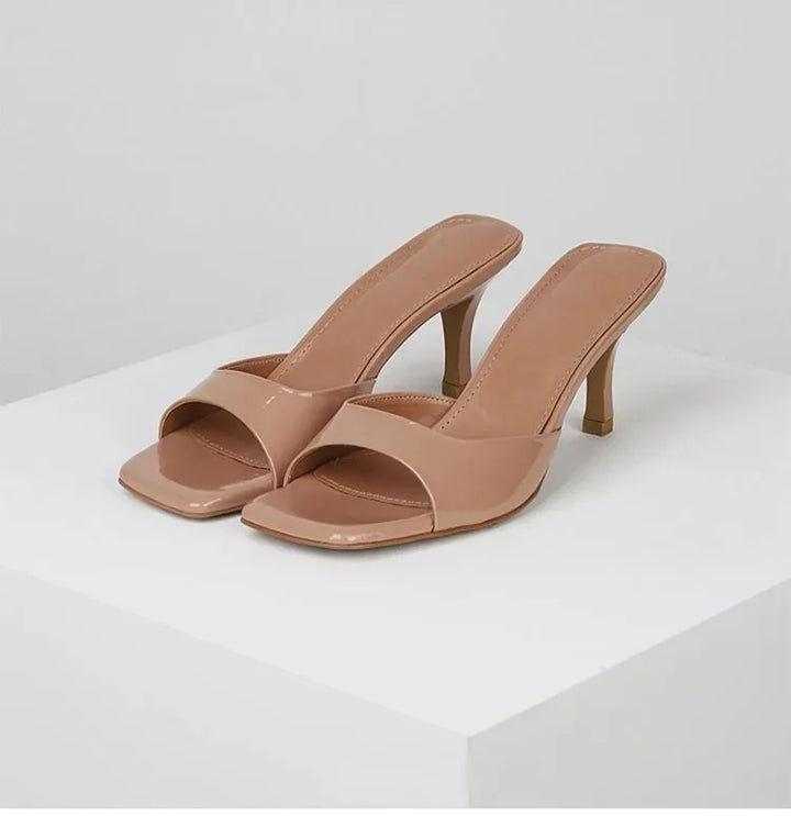 Offene Absatz-Mules Damen – Mirella