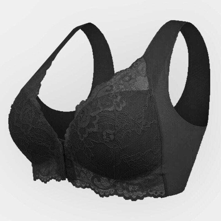 Nahtloser Spitzen-Sport-BH mit Frontverschluss – Mireya