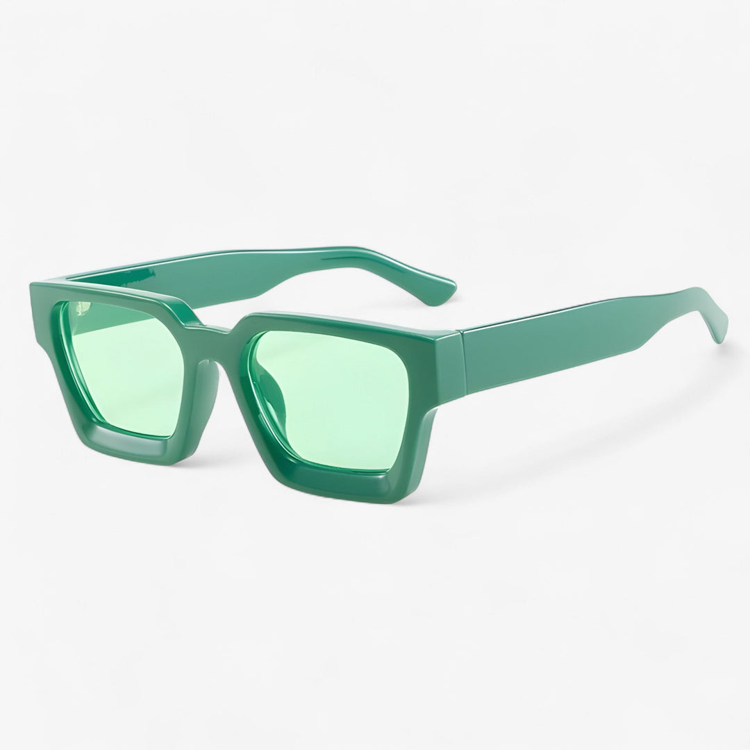 Retro Sonnenbrille für Herren mit Eckigem Design – Calven