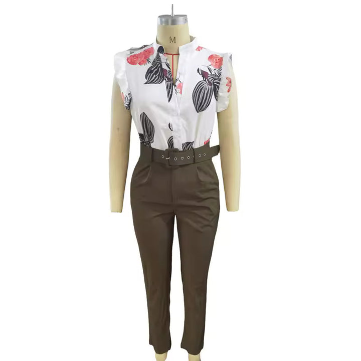 Marie – Elegantes Set mit Flügelärmeln – Produktansicht 8