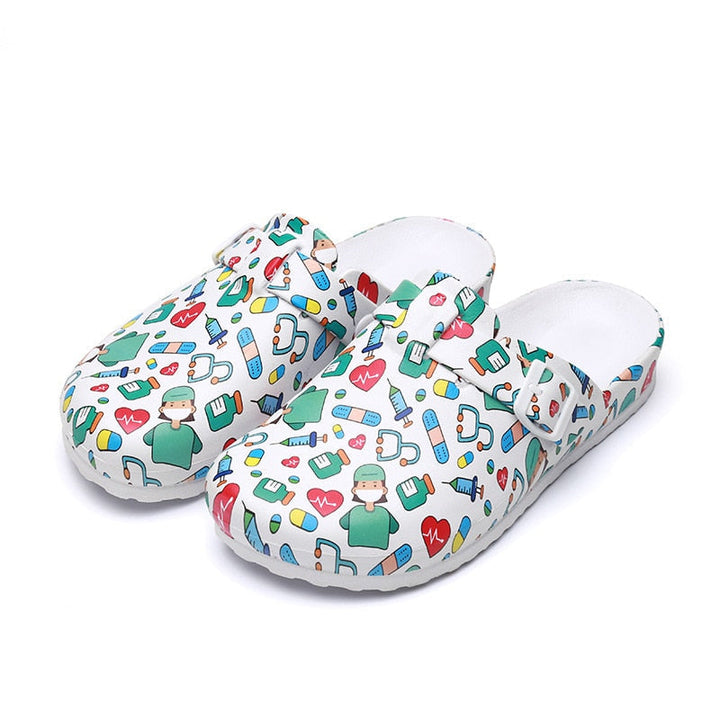 Wasserfeste & Leichte Damen Pflege-Clogs – Rutschfest & Hygienisch