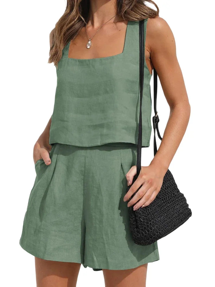 Zweiteiliges Sommeroutfit mit Stil – Emilia