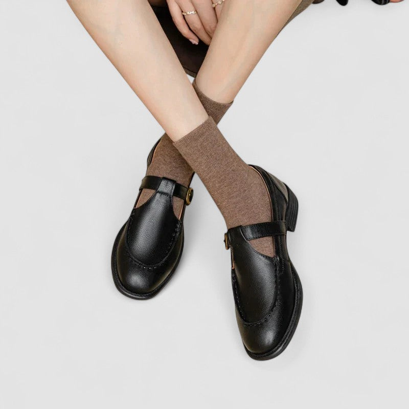 Waltraut – Orthopädische Mary-Jane-Schuhe mit eckiger Spitze – Produktansicht 1
