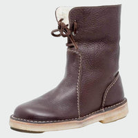 Berta – Wasserdichte Herren-Lederstiefel mit Wollfutter – Produktansicht 4