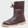 Berta – Wasserdichte Herren-Lederstiefel mit Wollfutter – Produktansicht 4