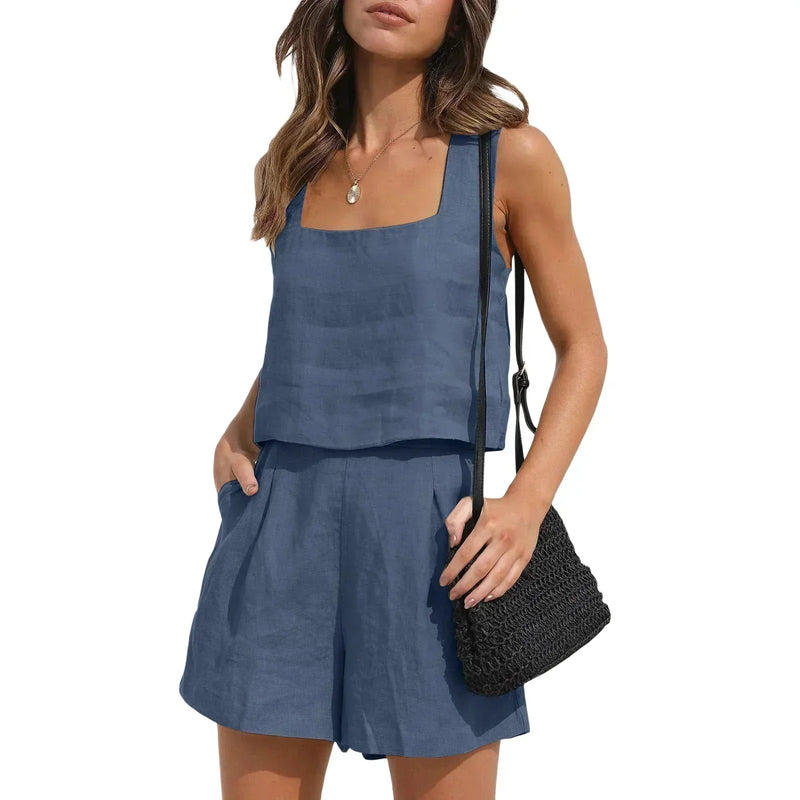 Zweiteiliges Sommeroutfit mit Stil – Emilia
