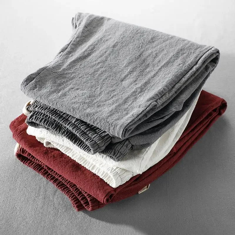 Ultraleichte Atmungsaktive Herren-Leinenhose – Fabio