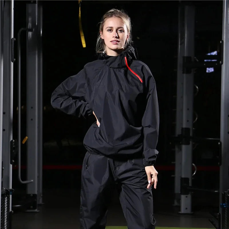 Leichtes Unisex Trainingsset mit Zipper & Kapuze – Remo