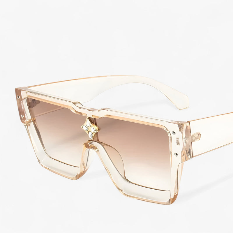 Gespiegelte Punk-Sonnenbrille – Revik