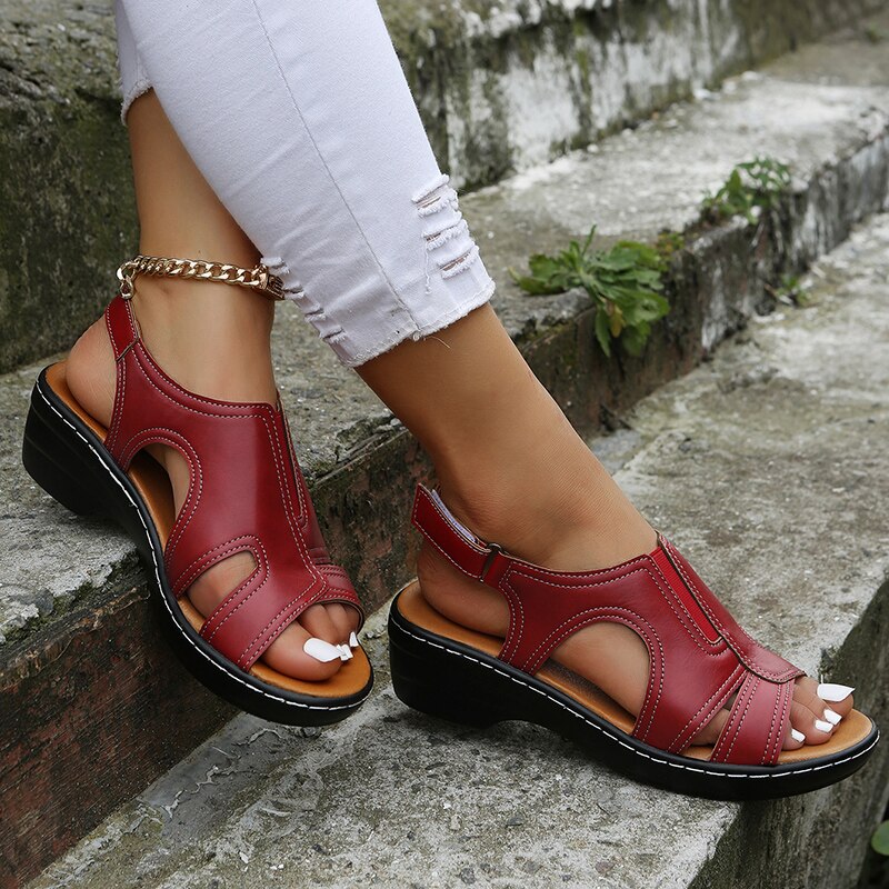 Johanna – Orthopädische Sandalen mit Absatz – Produktansicht 7