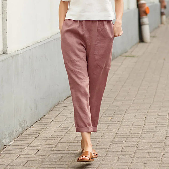 Viktoria – Weite Hose mit Taschen – Produktansicht 6