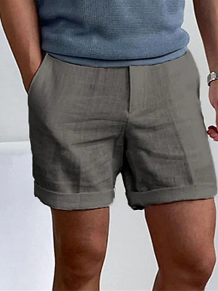Leichte Herren Sommer-Shorts aus Leinen mit Relaxter Passform – Jorin