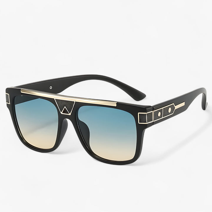 Vintage Piloten-Sonnenbrille mit Spiegelgläsern – Aerion