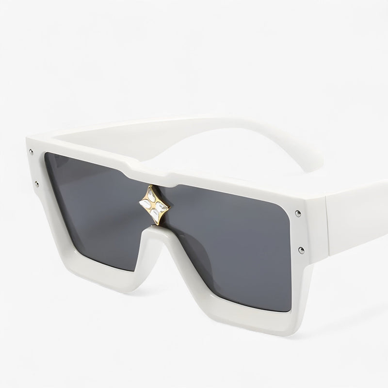 Gespiegelte Punk-Sonnenbrille – Revik